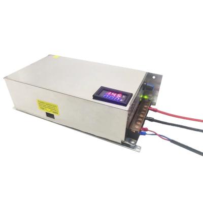 China Lifepo4 aluminum lifepo4 battery charger 12v 30A power supply current and dual voltage display 110V 220V 12.6v 14.6V lifepo4 battery charger for sale