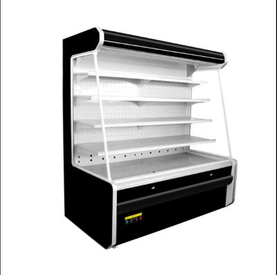 China Double-temperature Supermarket Display Showcase Freezer Cabinet Freezer Fridge Freezer Refrigerator for sale