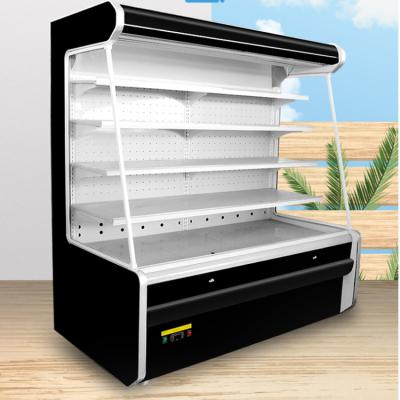 China Dual-temperature Display Fridge Showcase Display Fridges Freezers Drink Cooler for sale