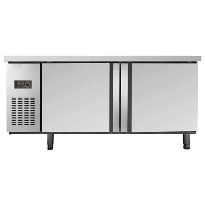 China cooler Dual-temperature cooler refrigerator counter freezer counter refrigerator refrigerator for sale