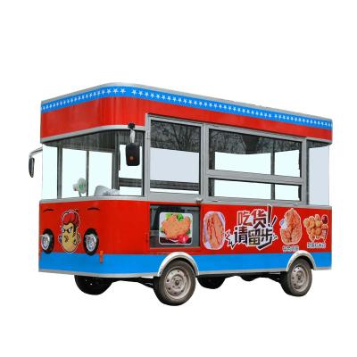 China Hot Selling Mobile Vegetable Processing Plant Food Cart Ice Cream Coffee Cart New For Sale for sale