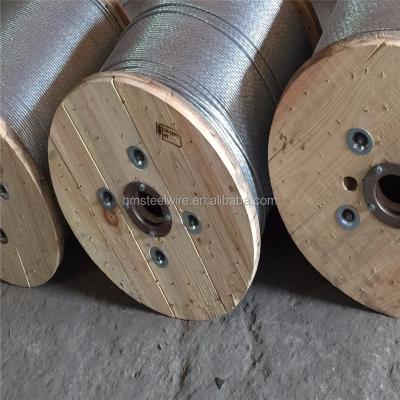 China FABRICATION Galvanized Galvanized Steel Guy Wire Cable 3/8 Stay Wire Cable for sale