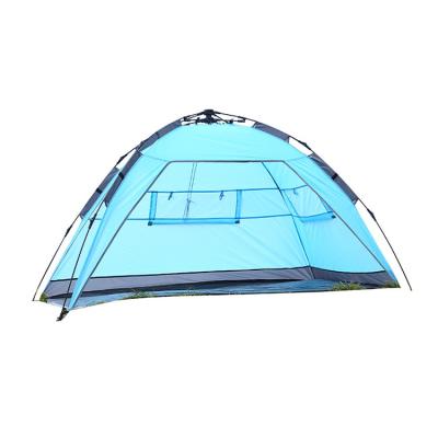 China Cheap Custom Automatic Outdoor Camping Tents Glamping Noise Tube Type Tent Stake Logo Large Family Waterproof Luxury for sale