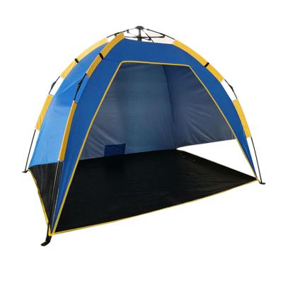 China New Style Stake Tent Outdoor Family Camping Waterproof Automatic Pop Up Beach Tent Automatic Camping Tent Tube Type for sale