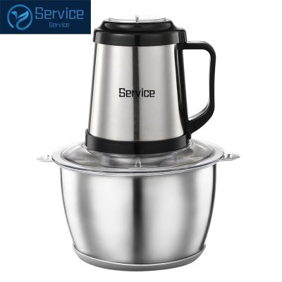 China Multifunctional Kitchen Appliances Mixer 2L Stainless Steel Cleaver 350W 220V Electric Food Blender Chopper for sale