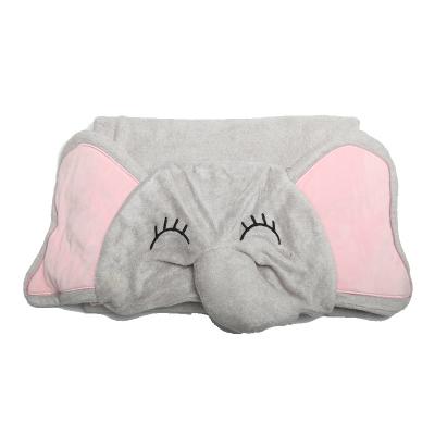 China Sustainable Towel Good Quality Bamboo Hooded Elephant Cotton Towel Baby Baby Animal Baby Towel for sale