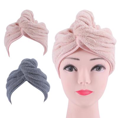 China QUICK DRY cotton hair dryer towel for women for sale