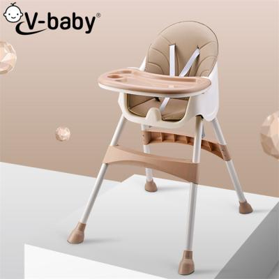 China 2022 OEM Baby Modern Multifunctional Feeding Referee Chair With Wheels Portable Dinner Chair for sale