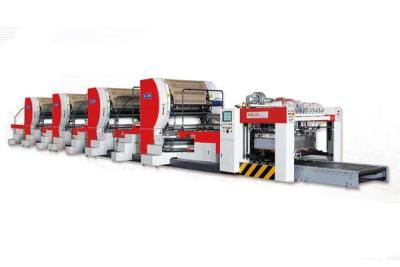 China Efficient Good Condition Four Color Offset Printing Machine For Tinplate Sheet Coating for sale