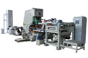 China Second Hand Full Automatic Tin Can Bottom Making Line for sale