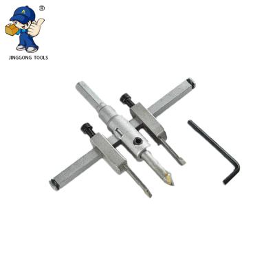 China Adjustable Hardwood Woodworking Circle Hole Saw for sale