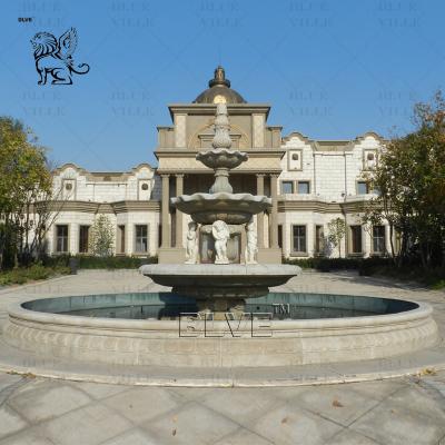 Китай Granite Marble Outdoor Water Fountain kids Natural Stone Garden Decoration Fountains Large Villa продается