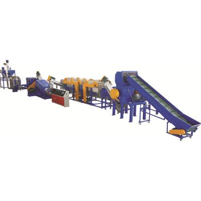 Cina PET Recycling And Cleaning Production Line Plastic Pipe Making Machine in vendita