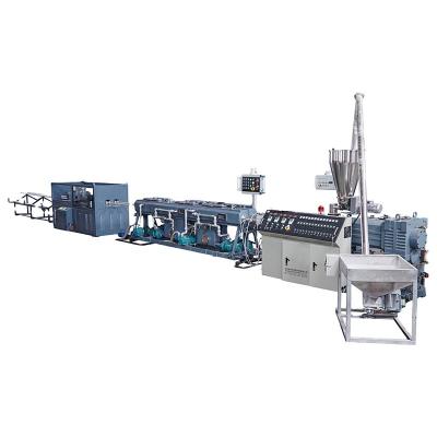 Chine PVC Electric Conduit Double Pipe Production Extruder Making Machine Extruding Machine Plastic Pipe Conical Twin-screw Extruder à vendre