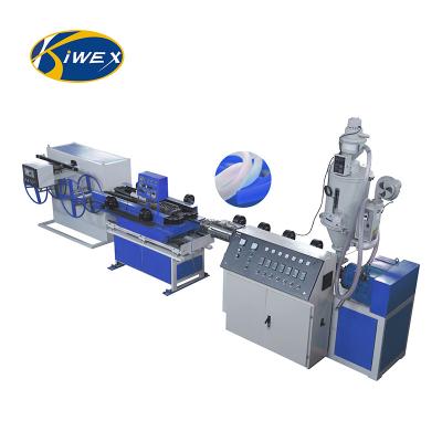 China PVC / HDPE single wall corrugated pipe production line for sale