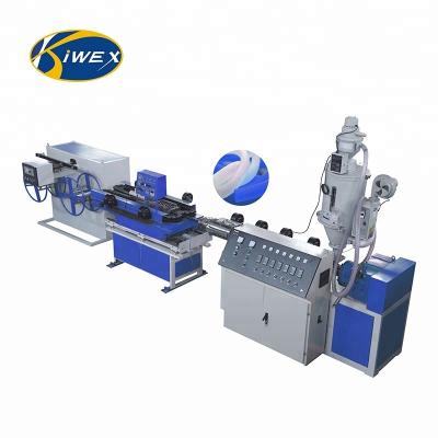 China Single wall corrugated pipe extrusion line pipe manufacturing machine plastic pipe machine for sale for sale