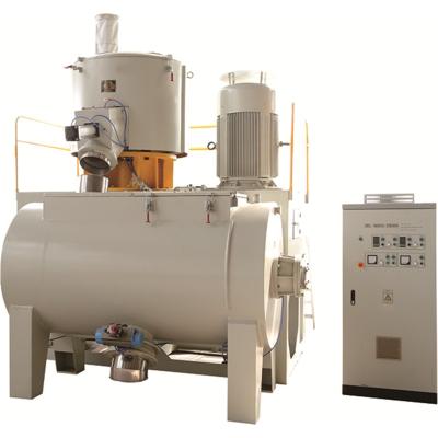 China plastic material hot and cold vertical plastic granules mixer machine dryer and mixer for sale