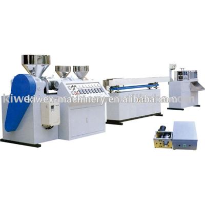 Chine Drinking Straw Extrusion Line Plastic Pipe Making Machine Double-Screw à vendre