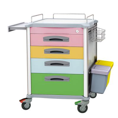 China Modern High Quality Space Customized Big Size Crash Cart Drugs for sale