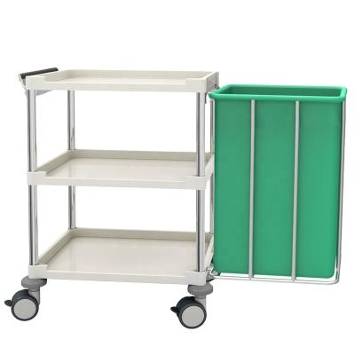 China Best High Quality Medical Medicine Storage and Transport Solution Trolley Hospital Laundry Cart Manufacturers for sale