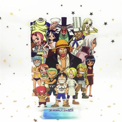 China New Anime Custom Acrylic One Piece Costume Design Adult Cute Metal Cosplay Charm Cute Main Chain Figure for sale