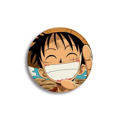 China One Piece Cool Round Chopper Sanji Nami Pin Brooch ONE PIECE Japan Anime Badges 58mm Icons Icons for sale