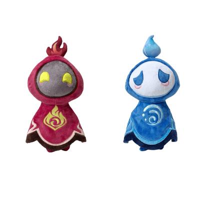 China Fashion Genshin Impact Plush Toy Abyss Mage Figure Plush Toys Soft Sound Doll Kids Birthday Gift Home Decoration for sale