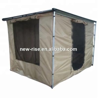 China Aluminum Car Vehicle Side Tent With Side Walls Annex Room for sale