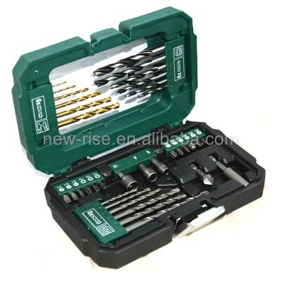 China 35PCS Combination Drills And Screwdriver Bit Holds Set T01767 for sale