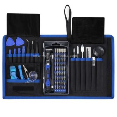 China Multi Functional 80 in 1 Anti-Static Kit Precision Laptop Screwdriver Set Computer Wrist Repair Tool Professional Repair Tool for sale