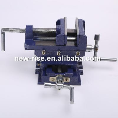 China Vice Heavy Duty Cast Iron Cross Slide Vise Heavy Duty Press for sale