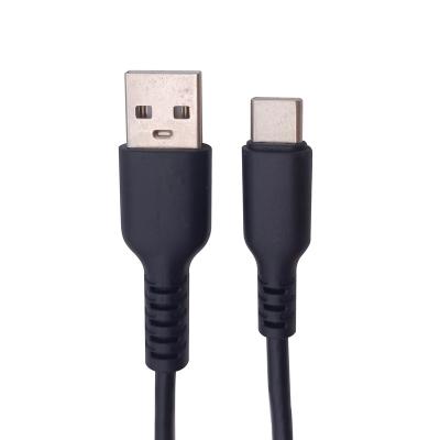 China Hot Selling Black Mobile Phone USB 2.0 USB A to USB C Cell Phone Data Cable Palladium Charging Fast Charging Cable for sale