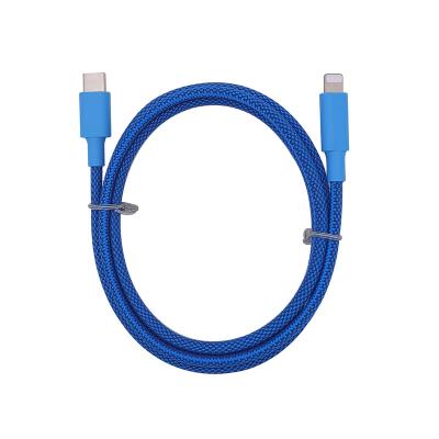 China High Quality IOS Mfi ROHS REACH FCC Certified Mobile Phone Fast Charging Data Cable USB C to Lightning Interface Charging Cable for sale