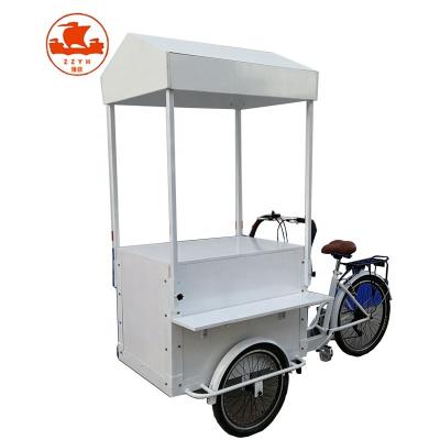 China Mobile Vegetable Processing Factory Street Tricycle Food Delivery Cart Bike for sale