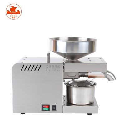 China High Oil Yield Efficiency High Automatic Home Use Cooking Oill Press Machine Small Oill Press for sale