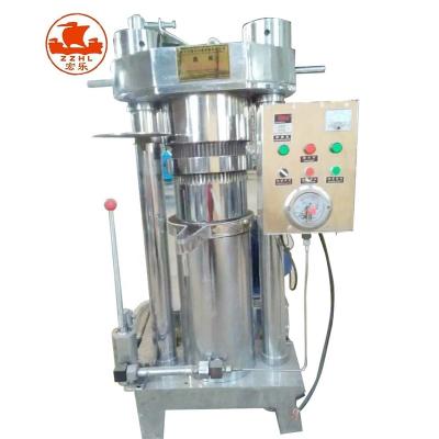 China Cold Pressing Automatic Hydraulic Oil Press Machine Seeds Hydraulic Oil Extraction Press for sale