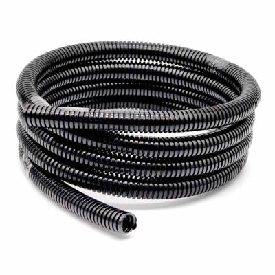 China PA6 PA nylon AD10 black nylon AD15.8 AD25 AD13 1 inch corrugated conduit for sale