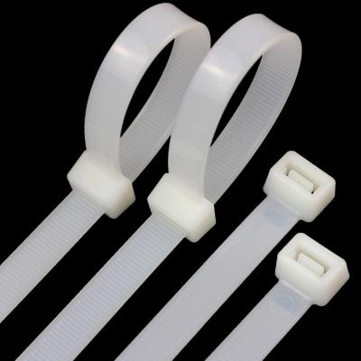 China Plastic Buckle Wire Fasten Tension Belt 250Pcs 3*250mm PA66 Cable Tie Wrap Nylon Zipper Organizer Strap for sale