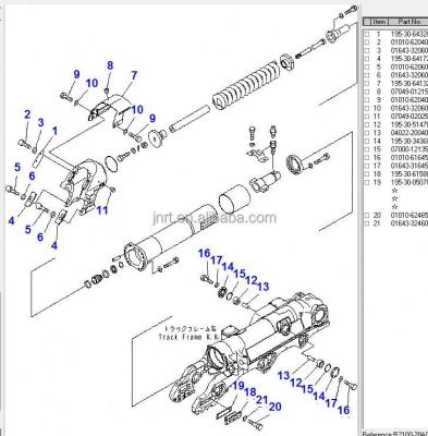 China Hot sale high quality 21155 PD165Y ZD220-6 ZD220S (H) - high durability REAR SEAT 3 ZD220S-3 for sale