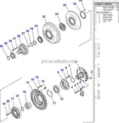 China China Supplier Hot Sale ZD160-3 ZD160-6 ZD220 ZD220-3/6 ZD320 ZD320-3/11 High Durability Spring Washer 1040300054 for sale