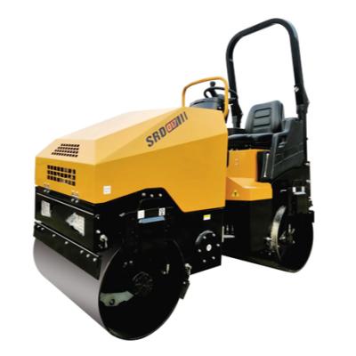 China Factory China made 1700kg mini double drum road roller SRD017 with low price for sale