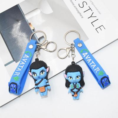 China Wholesale Keychains 3D Doll Keychain Pendant Promotional Gift Cute Decoration Cartoon Avatar Cartoon Key Chain Custom Gadget for sale