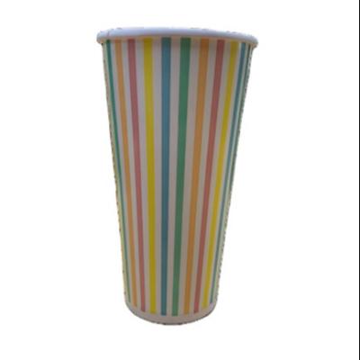 China Disposable Cold Beverage Paper Cup With Lids for sale