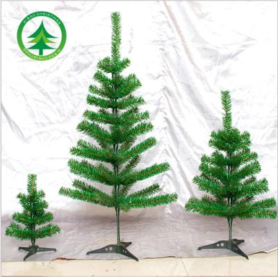 China 2019 Indoor PVC Christmas Decorations 30cm 60cm 90cm PVC Christmas Tree Christmas Decoration for sale