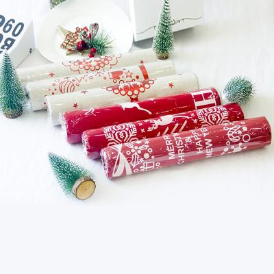 China Europe Yiwu Cunjie brand Christmas home decoration cotton and linen printed tablecloth for sale