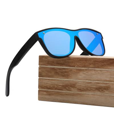 China Wholesale Cheap Designer Lightweight Recycled TAC Polarized Wooden Bamboo Sunglasses For Women Mens for sale