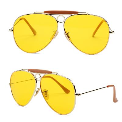 China Light Night Driving Glasses Anti Glare Lenses For Safety Driving Sunglasses Yellow Glass Night Vision for sale