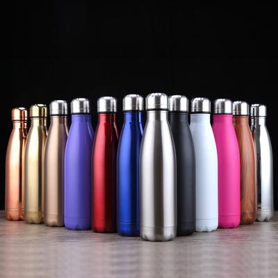 China Brand New Viable 17 Ounce Cola Style Water Bottle Insulated Double Wall Tumbler Vacuum Thermos Bottle for sale