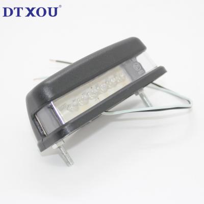 China LED Trunk Assembly License Plate Lamp Dc 12v Warm White Light for Replace/Repair Purpose for sale