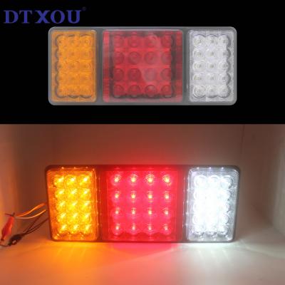 China Waterproof quare LED Trailer Light led truck e-mark turn tail lights LED Trailer Light for sale